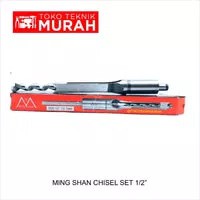 Ming Shan 1/2” 12.7 mm Mata Bor Tata Petak Bobok Kayu Chisel Bits