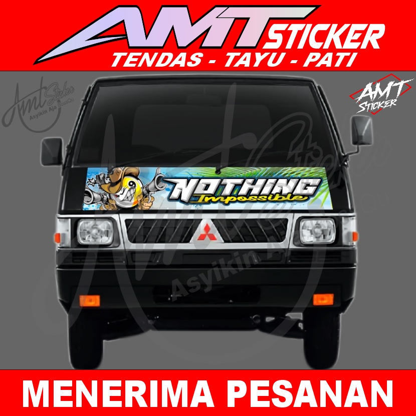 [TERLARIS] STIKER KABIN DEPAN L300