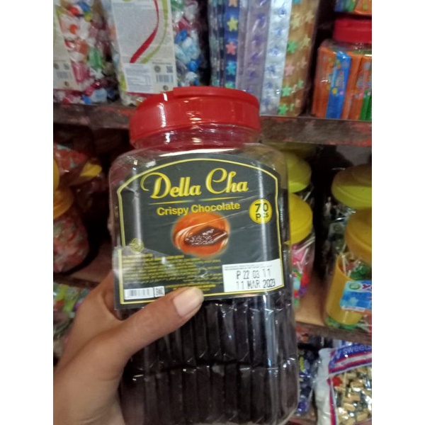 

DELLA CHA PERMEN COKLAT