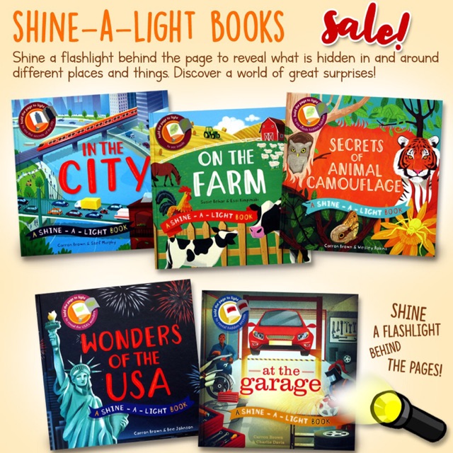 

A Shine-a-light Book (Hard Cover) (SALE!!)