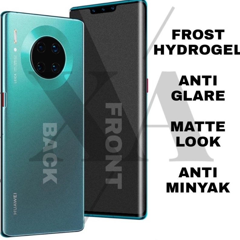 REALME 6 6 PRO REALME 5 5i 5 PRO ANTI GORES HYDROGEL MATTE FULLSET DEPAN BELAKANG ANTI MINYAK FRONT AND BACK PELINDUNG LAYAR SCREEN GUARD PELINDUNG BELAKANG ANTI JAMUR SKIN GARSKIN