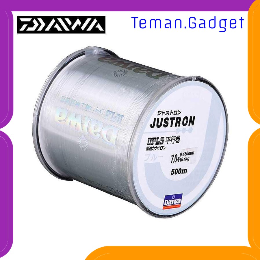 TG-IF047 DAIWA JUSTRON SENAR TALI BENANG PANCING NYLON SERIES BRAIDED 500M DPLS