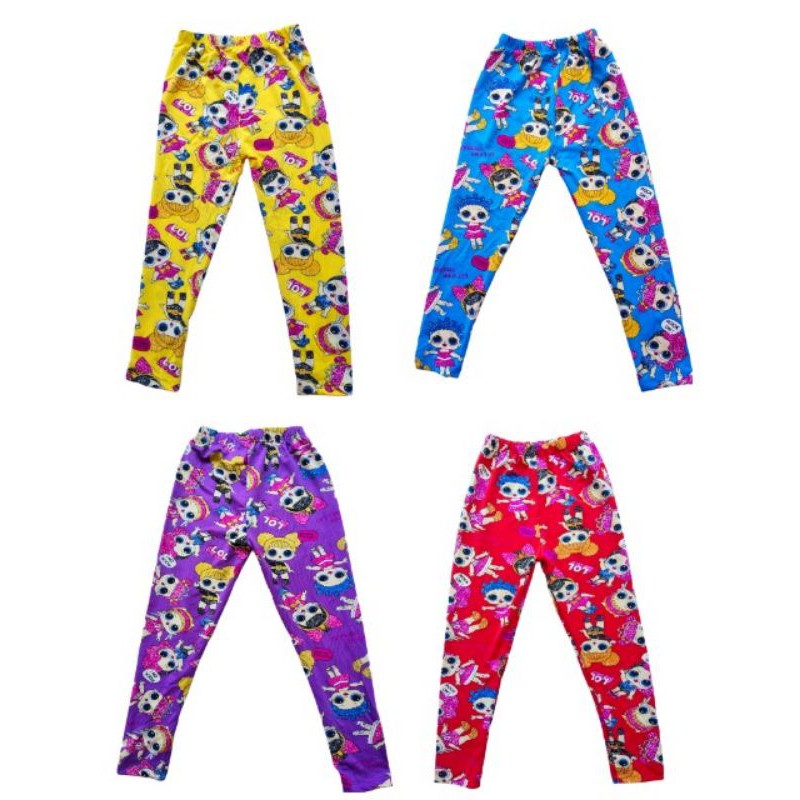 LEGGING ANAK LOL / CELANA LEGGING LOL ANAK /CELANA ANAK 6BLN-10TH