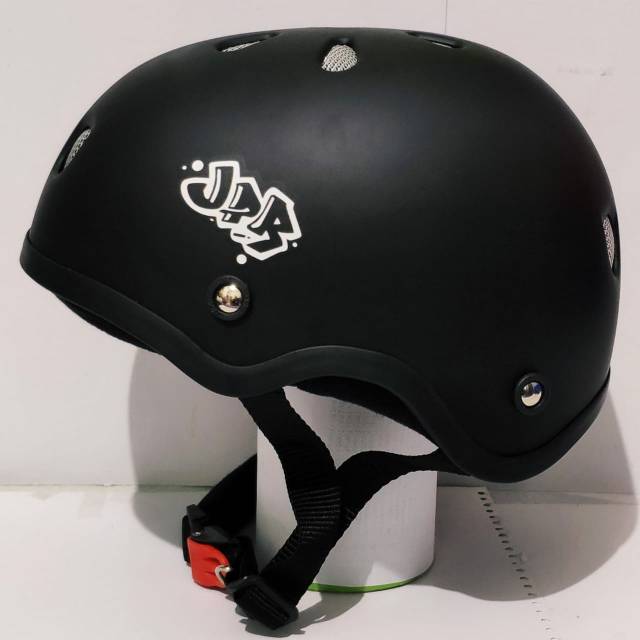 Helm Sepeda MTB Seli Roadbike JPR Bike Skate Solid Black By JPX Helmet