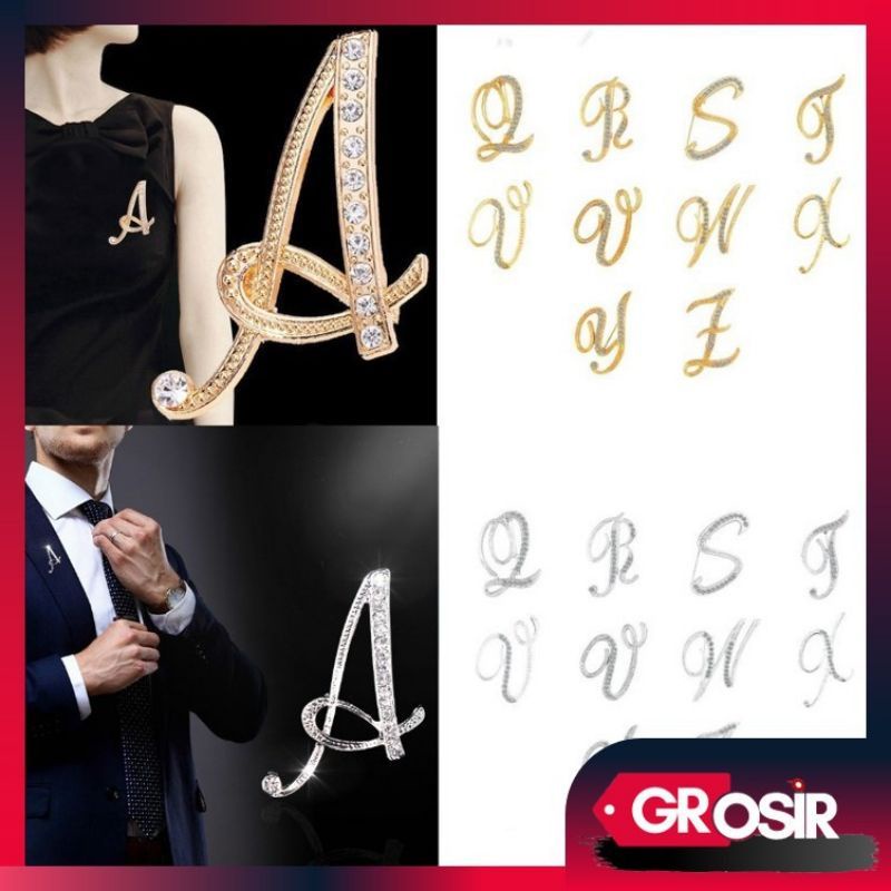Bros alfabet bros inisial bros nama bros huruf A-Z