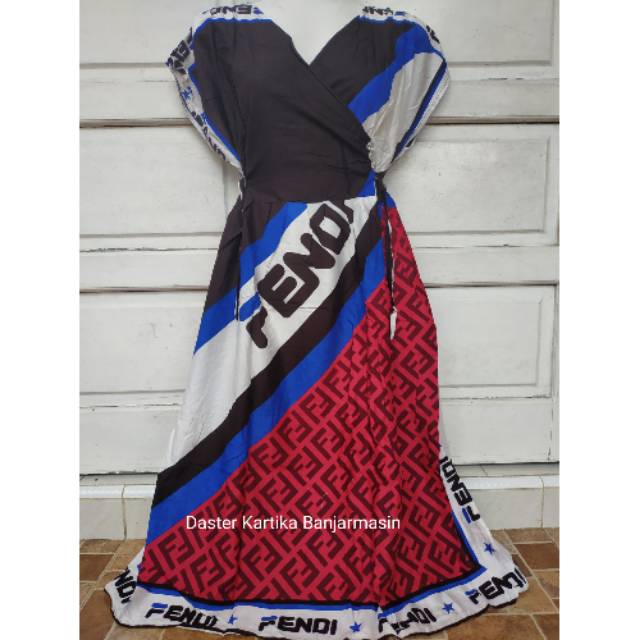 Daster Pendek Selutut Slempang Kode 0096 by Kartika Batik