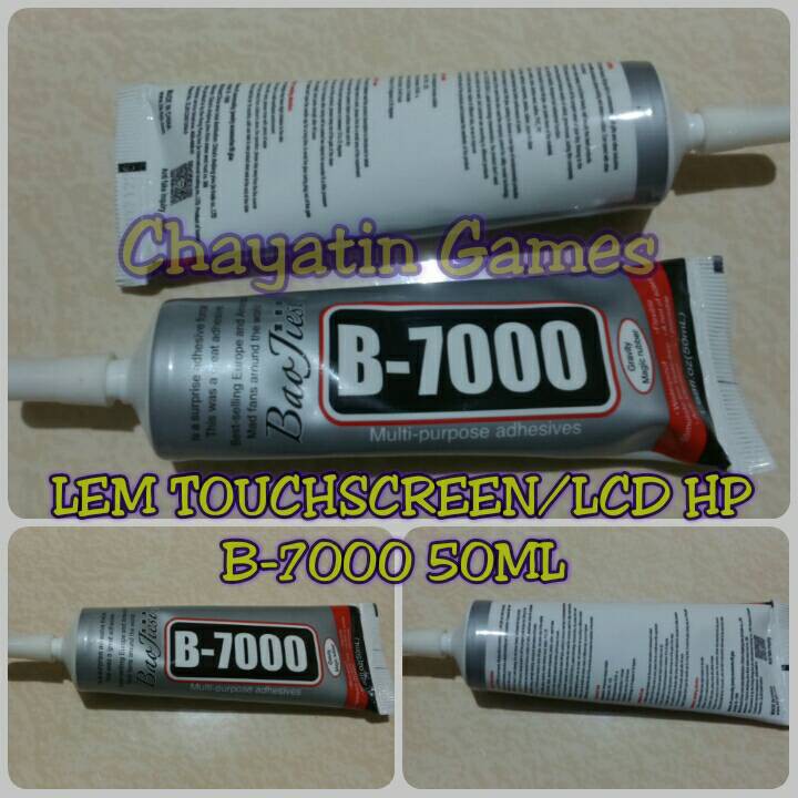 LEM TOUCHSCREEN / LCD HP / PONSEL B-7000 50ML WARNA BENING