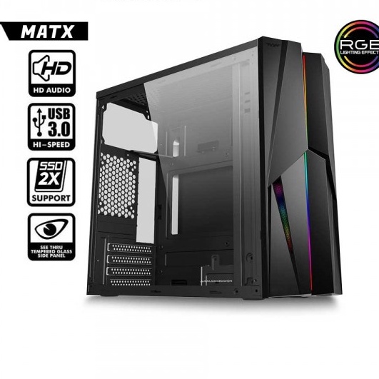 PC GAMING INTEL CORE i7 3770 FULLSET LED 19inch I EDITING I STREAMING