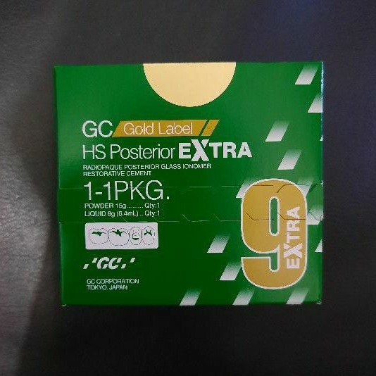 Fuji 9 extra GC gold label pack HS posterior