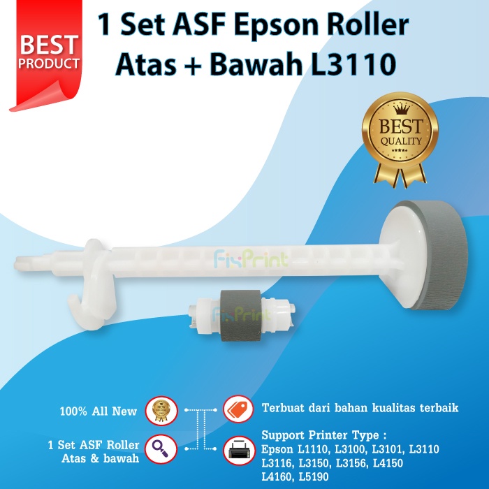 ASF Roller Atas Bawah Epson L1110 L3110 L3150 Printer L4150 4160 L5190