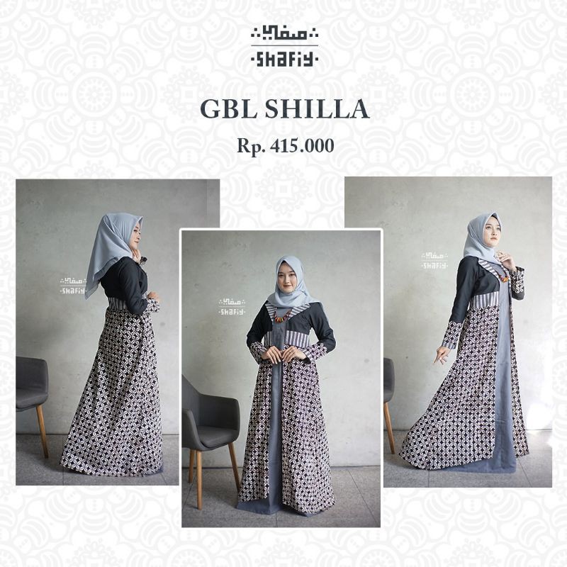 GAMIS ETNIK BATIK SHAFIY GBL SHILLA