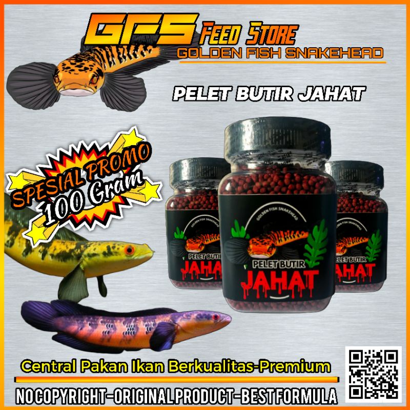 PELET BUTIR JAHAT PELET CHANNA MARU 100 GRAM