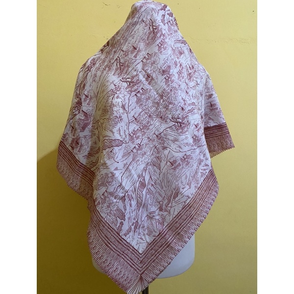 Hijab Voal printing lasercut