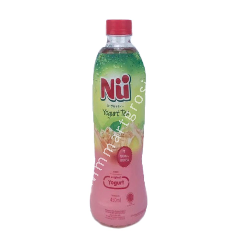 NU Yogurt Tea / Minuman / Rasa Original Yogurt / 450ml