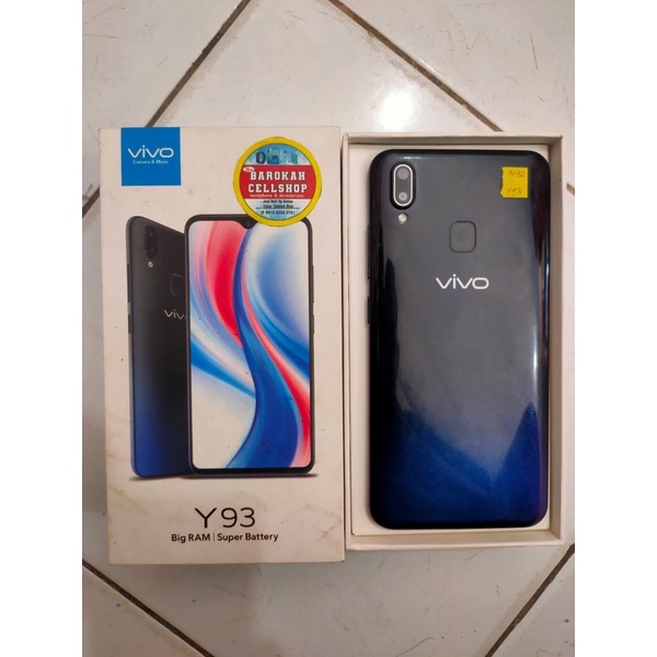 Vivo Y93 3/32 GB second Fullset Ori Semua Mulus No Minus
