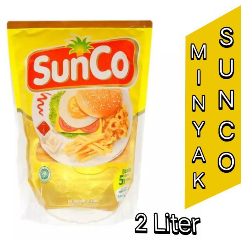 

Minyak goreng Sunco 2L exp.2026 Gojek/Grab/Car/Cargo