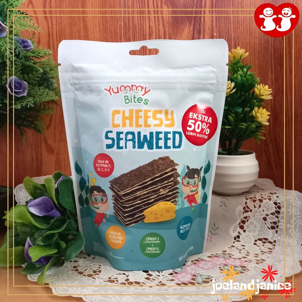 Yummy Bites Cheesy Seaweed 30gr