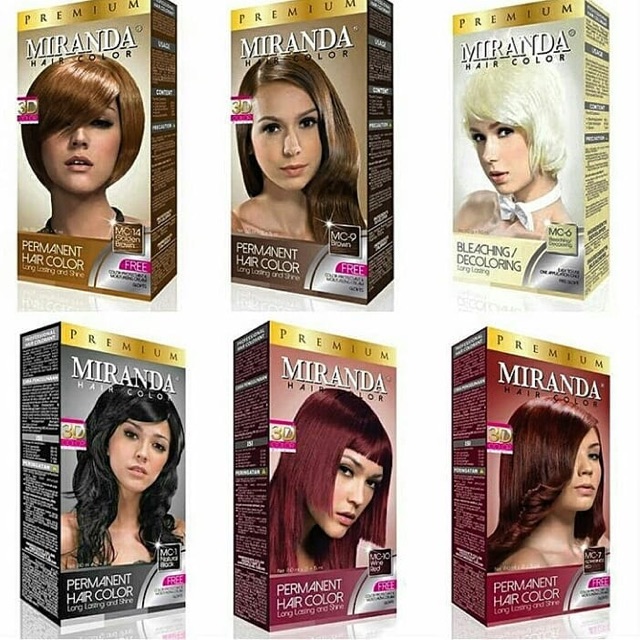 MIRANDA Premium Permanent Hair Color
