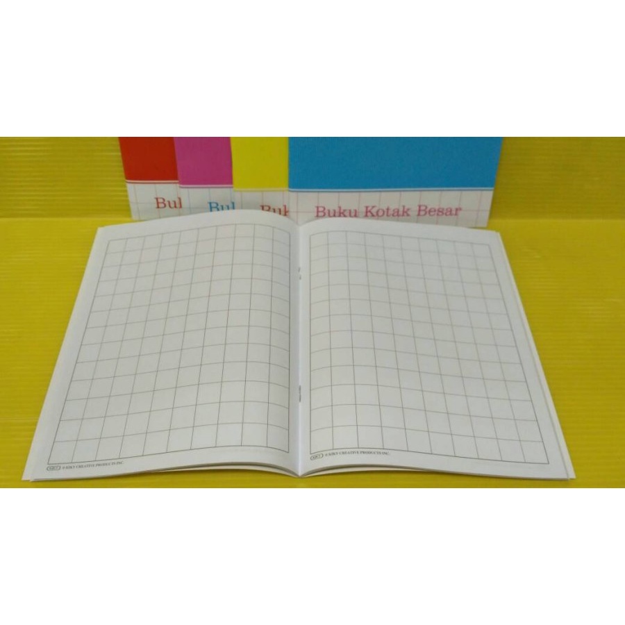 

Buku Kotak Besar / Buku Tulis Mandarin 38 Lembar Merk Kiky