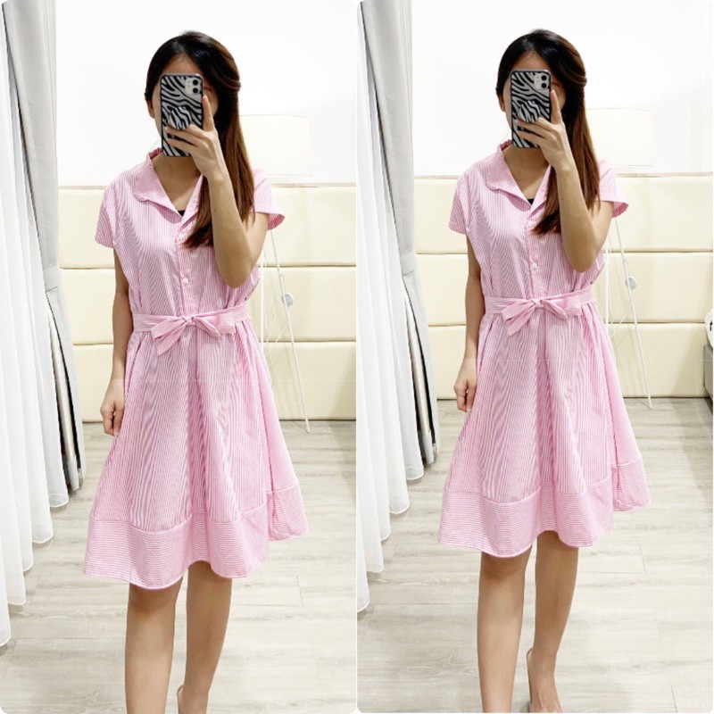 dress casual wanita /dress korea salur/ K012980