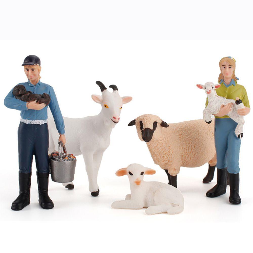 Miniatur Domba Untuk Dekorasi Taman Mini / Lansekap Mikro