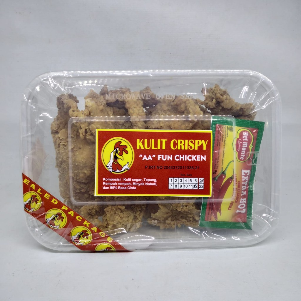 

KRIPIK KULIT AYAM CRISPY BY AA FUN CHICKEN