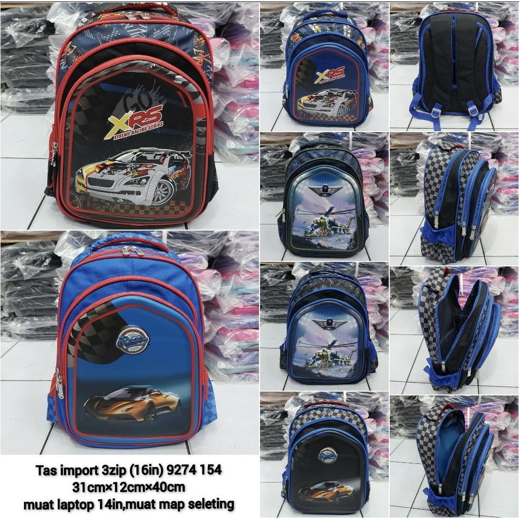 Tas import ransel anak sekolah sd timbul anak perempuan anak laki