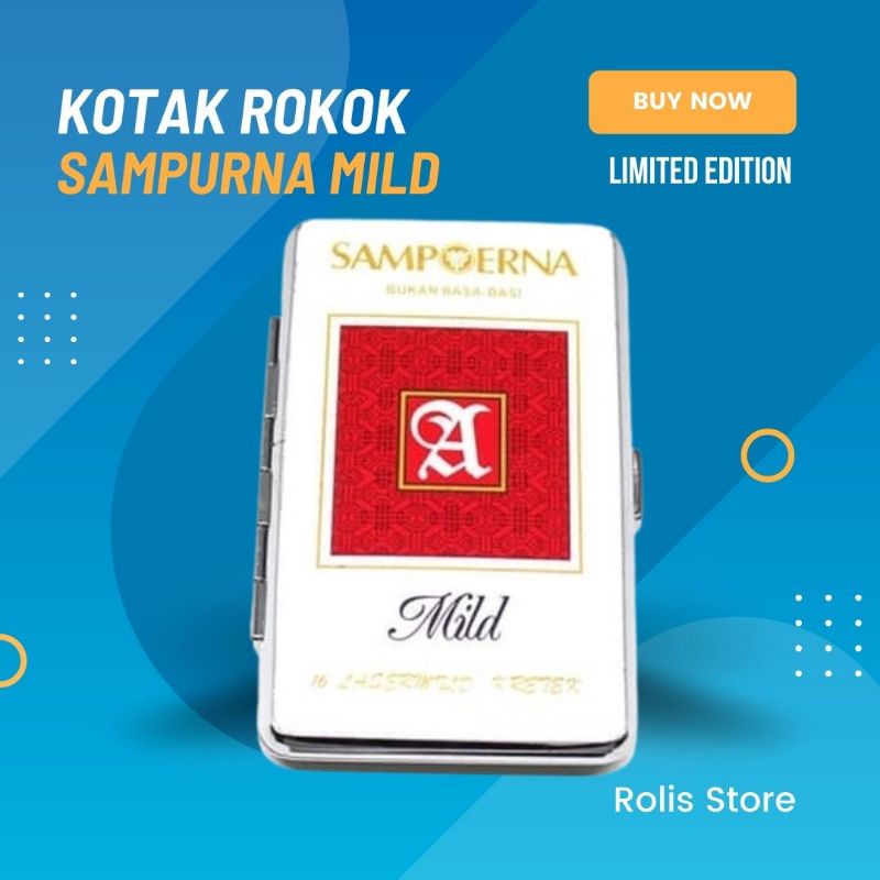 KOTAK ROKOK SAMPOERNA MILD 662-9, TEMPAT ROKOK BRAND SAMPORNA 662