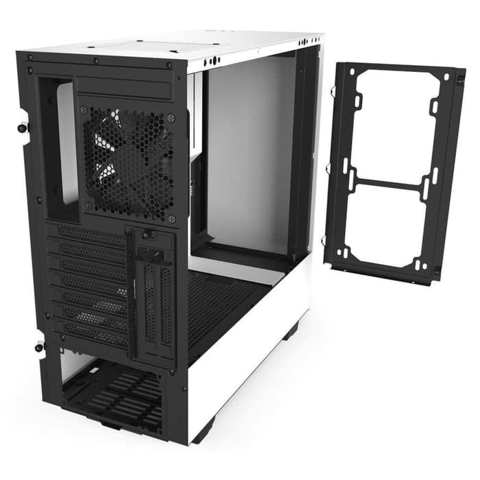 [tanpa palet kayu] Casing NZXT H510i RGB Matte Tempered Glass Mid Tower PC Case | Black or White