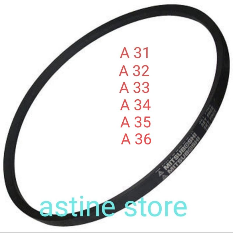 Fan belt V belt Van belt-Tali kipas-V-belt-A31/A32/A33/A34/A35/A36