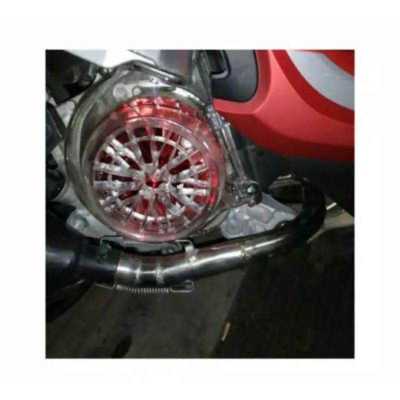 Paket Variasi Cover Tutup Kipas Transparan Dan Kipas Beat Scoopy FI ESP