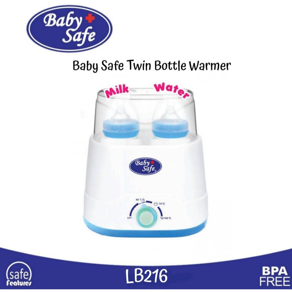 Baby SafeTwin Bottle Warmer Lb216