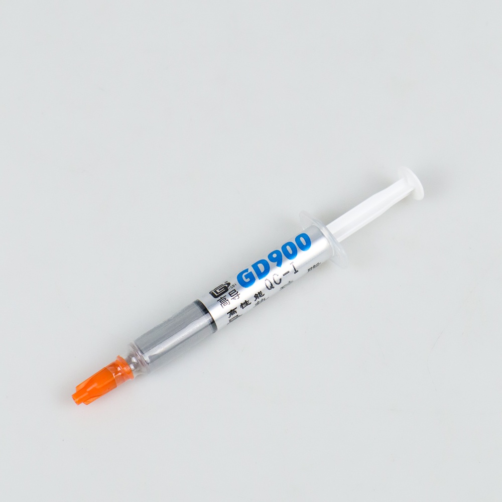 GD Thermal Paste Grease CPU Cooler Cooling Fan VGA Compound Heatsink Plaster 3g - GD900 - Gray