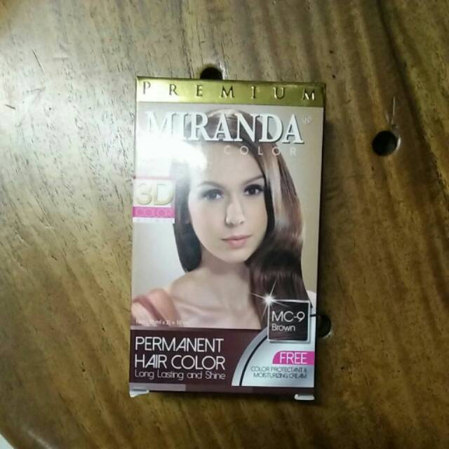 PERMANENT hair color Miranda  cat  pewarna rambut  warna  