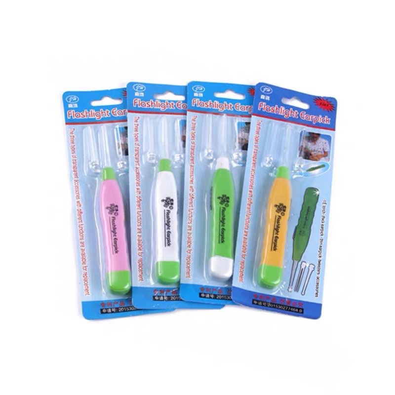 KOREK KUPING LED / PEMBERSIH TELINGA ANAK DEWASA / EARPICK FLASHLIGHT LED JRW0087