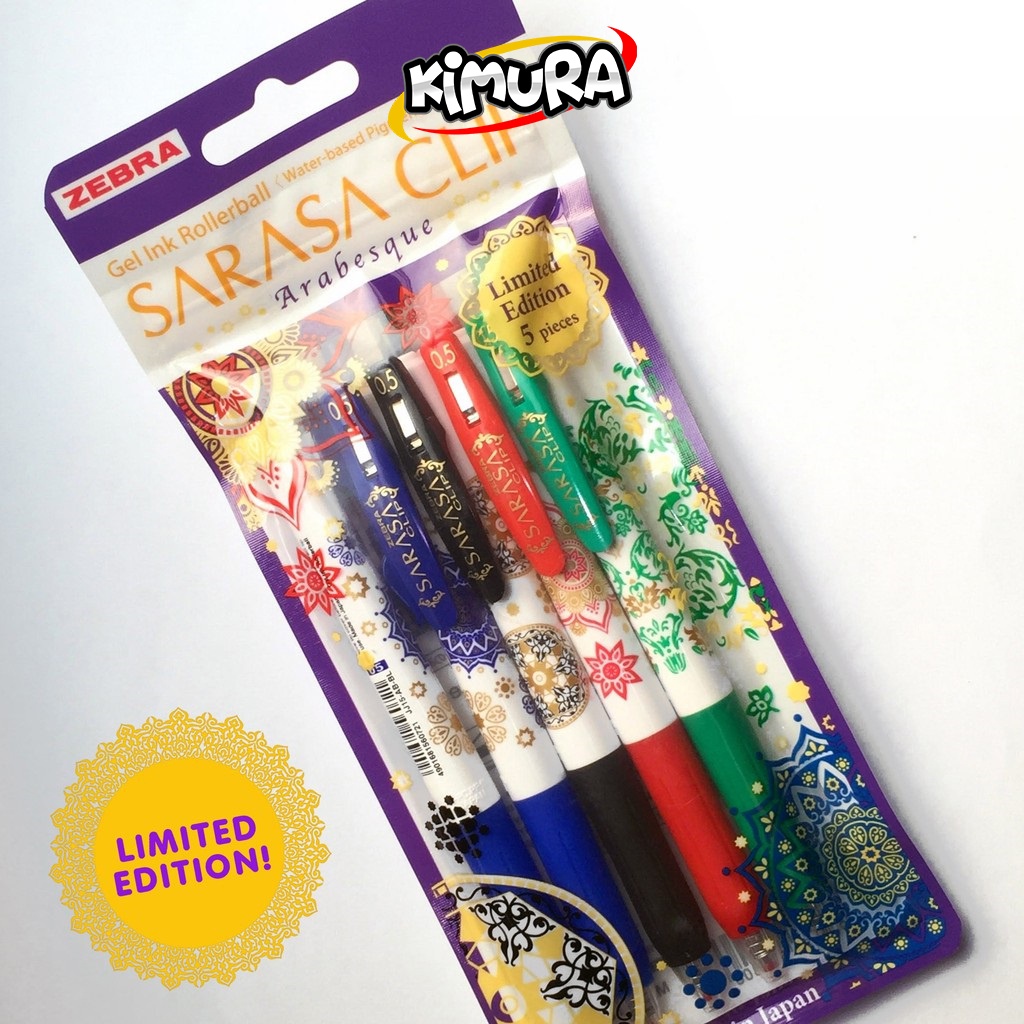 

Gel Pen Sarasa Arabesque set 5 Dan Satuan 0.7 mm