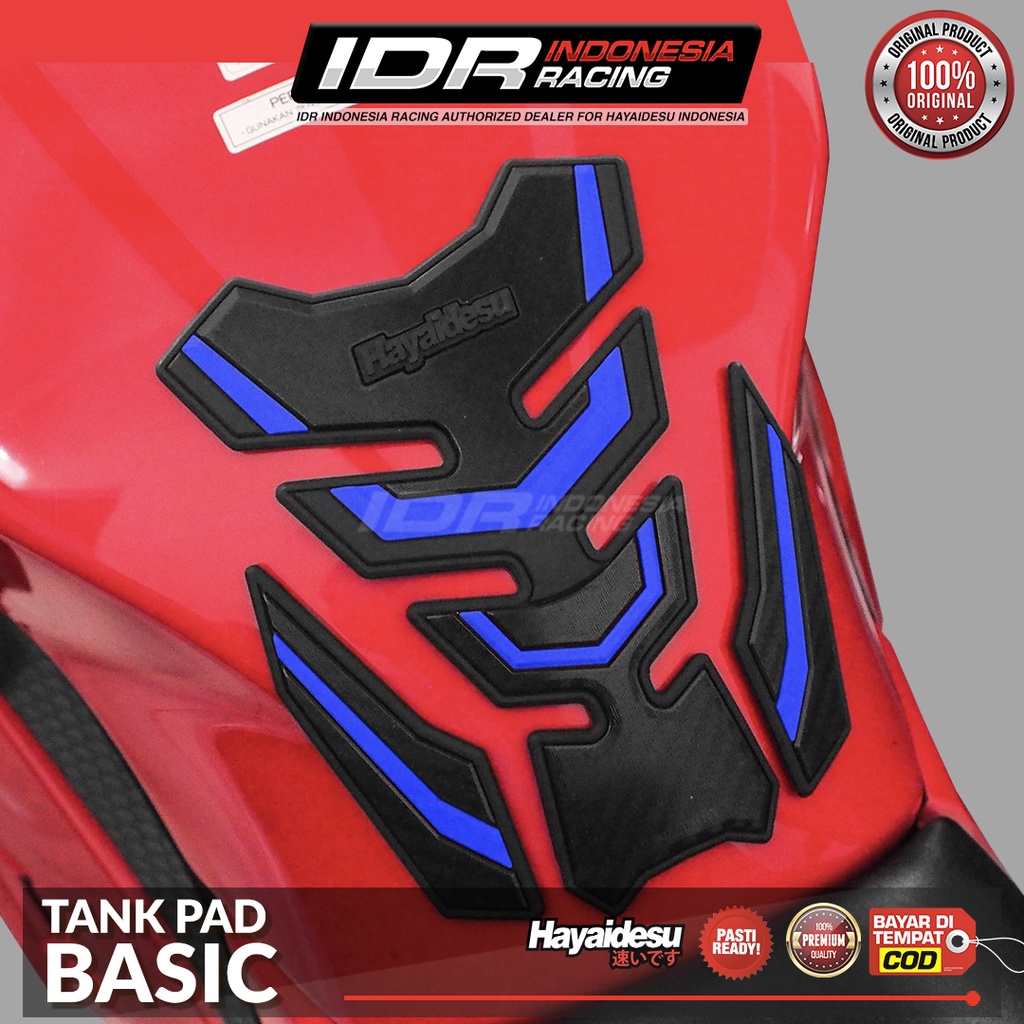 Hayaidesu Universal Tank Pad Aksesoris Decal Variasi Carbon Pelindung Tanki Motor