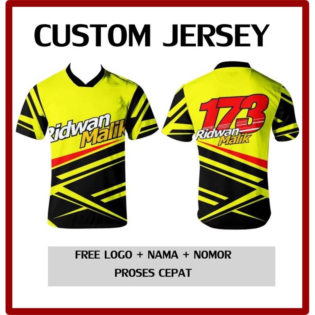 Cool Mentahan  Desain Jersey  Racing Polos Lengan Panjang 