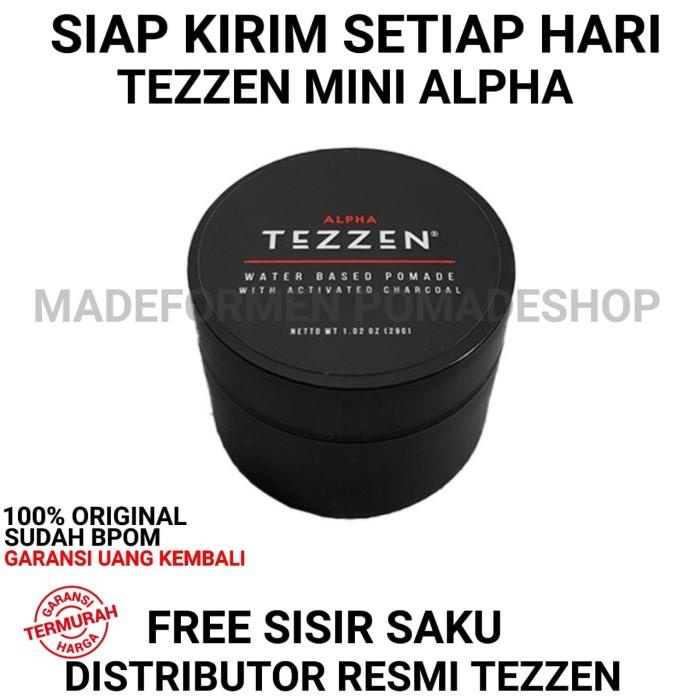 TEZZEN POMADE ALPHA WATERBASED TEZZEN MINI ALPHA FREE SISIR SAKU