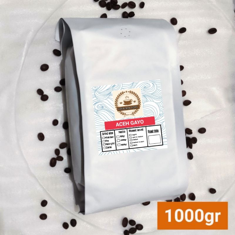 

kopi arabika aceh gayo wethull premium quality 1kg