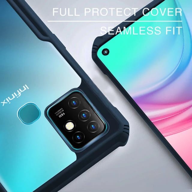 CASE FUSION ARMOR SHOCKPROOF INFINIX HOT 10 SOFTCASE - GMT