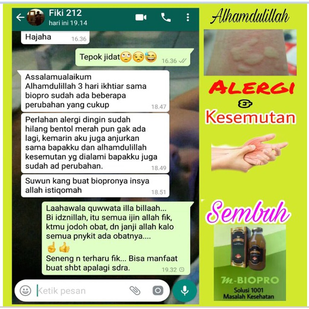 M Biopro Obat Penyakit Kulit Eksim-Ruam Pantat Bayi-Bisul-Campak-Kudis-Kurap-Herpes-Panu-Lepra