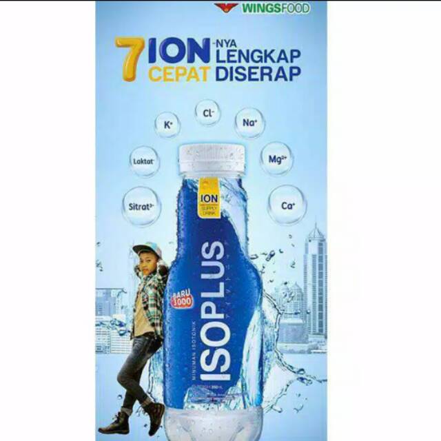 

Minuman IsoPlus 350ml
