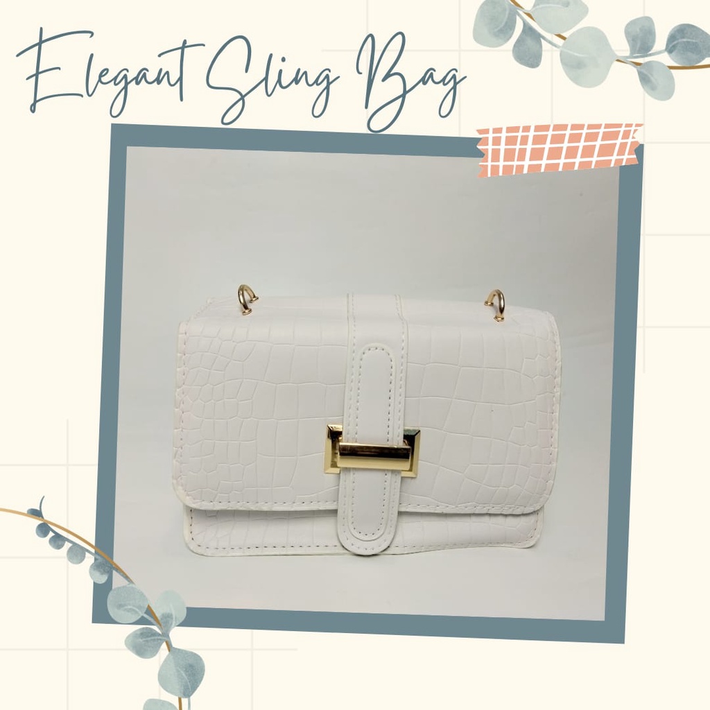 SLINGBAG TAS SELEMPANG MODEL ELEGANT POLOS