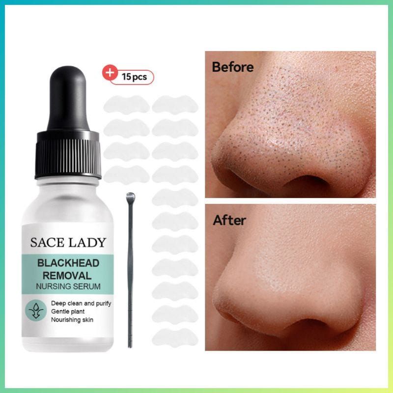 Medan Termurah Korean Patent black head removal nursing 100% organic sace lady