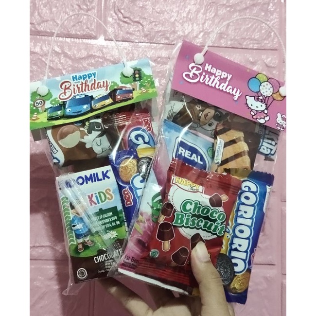 

Tas Snack Ulang Tahun 12x20, 15x25, 20x35