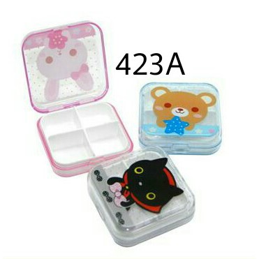 Tempat Pil Obat Medicine Box kotak aksesoris - 423A