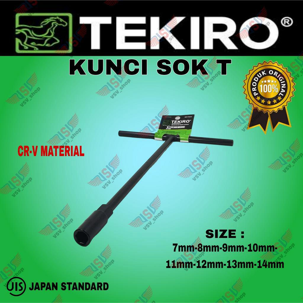 Tekiro Kunci sok T TEKIRO 7-14 mm Tekiro HARGA SATUAN... DIKIRIM SESUAI VARIAN YG DIPILIH BUKAN CATATAN