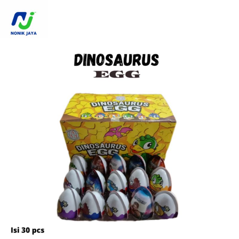 Dinosaurus Egg isi 30 pcs