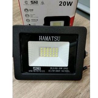 Lampu tembak kap sorot LED 20 Watt Kuning SNI